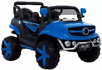 Ride on Jeep With Remote And Mobile Application Control In 12V |  | Blue | Age : 3 Years +