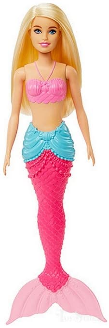 Barbie Dreamtopia Mermaid Doll (Blonde) with Multi-Colored Mermaid Tail | Age :  3 Years + by Mattel