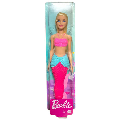 Barbie Dreamtopia Mermaid Doll (Blonde) with Multi-Colored Mermaid Tail | Age :  3 Years + by Mattel