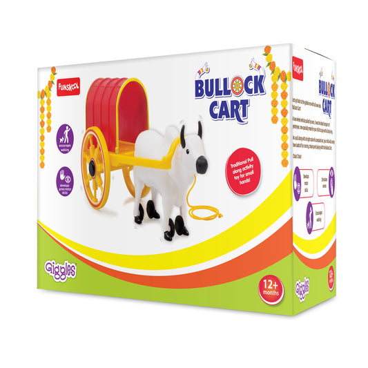 Giggles Bullock Cart | Age :  1 Years + by Funskool
