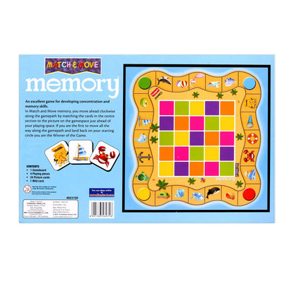 Memory Match & Move | Age :  3 Years + by Funskool