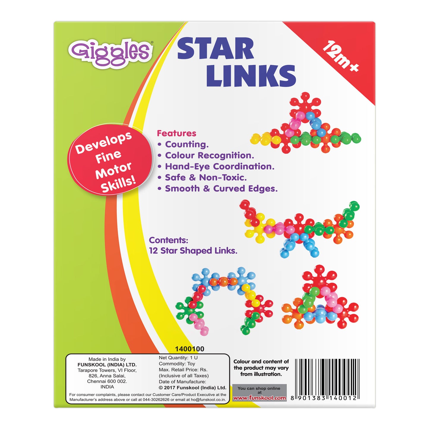 Giggles Star Links | Age :  3 Years + by Funskool
