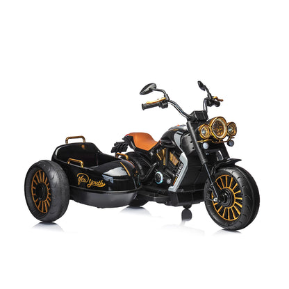 DUO TRON Bike - Jai Veeru Collection | Rechargeable Battery | Black | Age :3 Year +