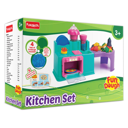 Fun Dough - Kitchen Set | Age :  3 Years + by Funskool