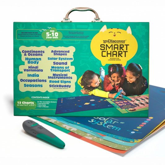 SmartChart Interactive Charts | Age :  5 to 10 Years by Go Discover