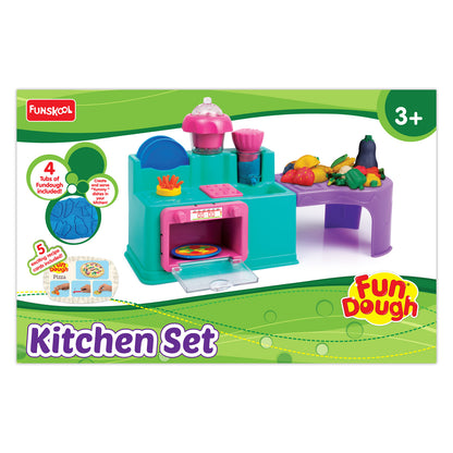 Fun Dough - Kitchen Set | Age :  3 Years + by Funskool