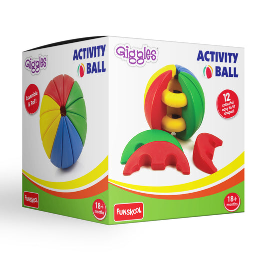Giggles Activity Ball | Age :  1 Years + by Funskool