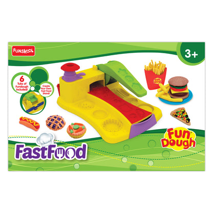 Fun Dough - Fast Food | Age :  3 Years + by Funskool