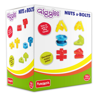 Giggles Nuts & Bolts | Age :  1 Years + by Funskool
