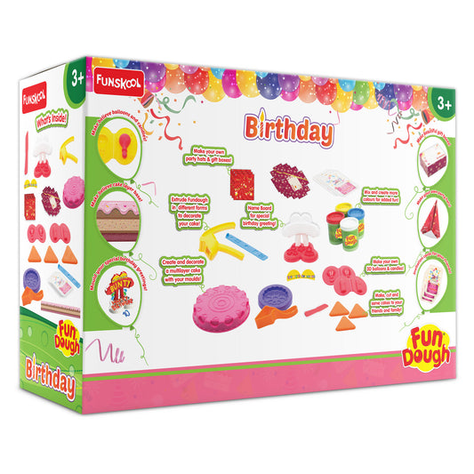 Fun Dough - Birthday | Age :  3 Years + by Funskool