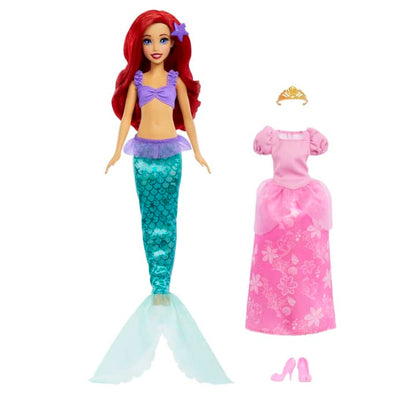 Disney Princess Toys, Ariel 2-In-1 Mermaid To Princess Doll  | Age :  3 Years + by Mattel
