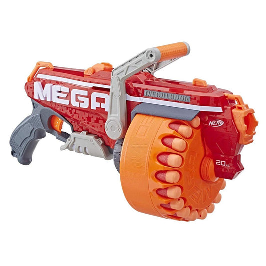 Nerf Megalodon N-Strike Mega Toy Blaster With 20 Official Nerf Mega Whistler Darts