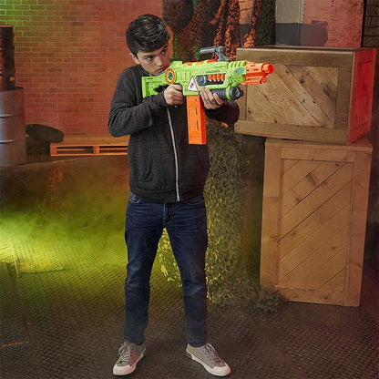 Nerf Revoltinator Nerf Zombie Strike Toy Blaster With Motorized Lights Sounds And 18 Official Darts For Kids, Teens, And Adults