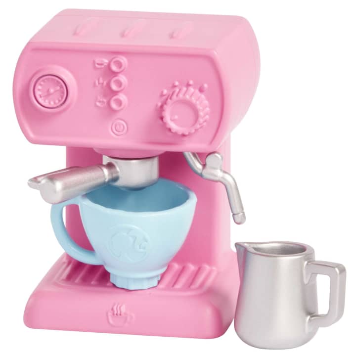 Barbie Toys, Chelsea Doll and Accessories Barista Set, Can Be Small Doll | Age :  3 Years + by Mattel