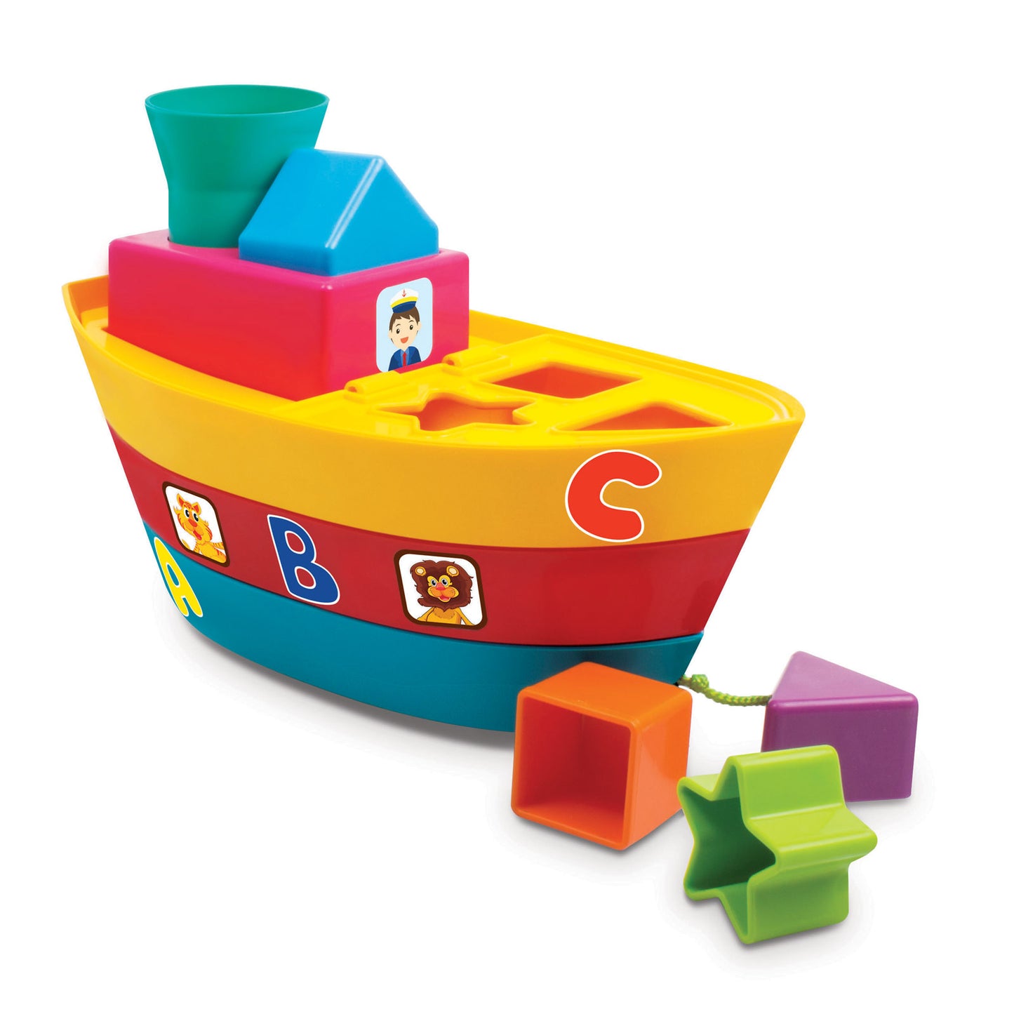 Giggles Stack A Boat | Age :  1 Years + by Funskool