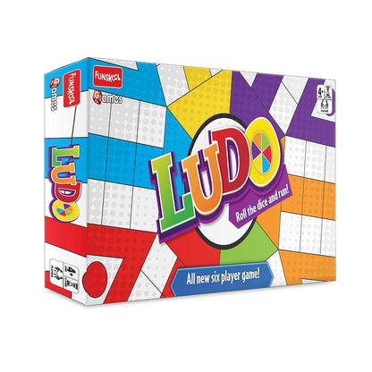 Ludo - 6 Players | Board Game | Age :  3 Years + by Funskool