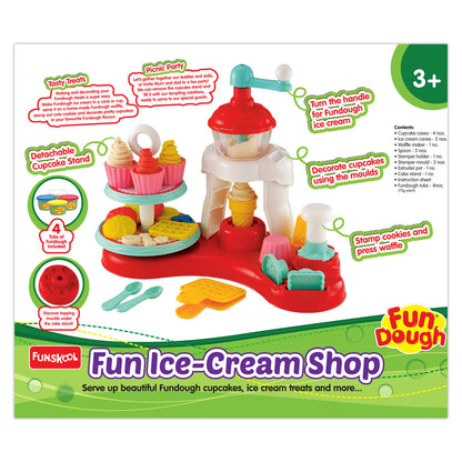 Fun Dough - Ice Cream Shop | Age :  3 Years + by Funskool