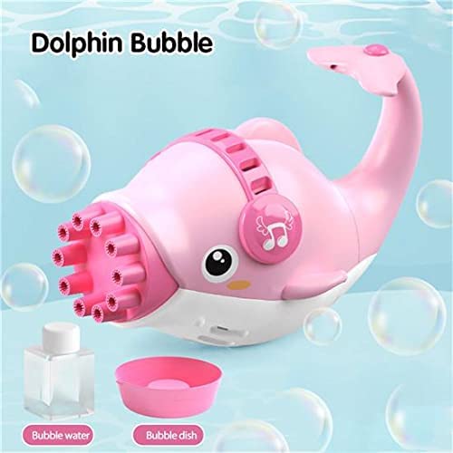 Dolphin Gatling Bubble Gun |10-Holes | Electric Bubble Maker Toy | Age : 3 Years+