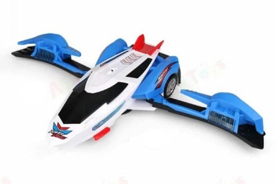 Deformation Car & Plane | Multi Color | 360 Degree Rotating Light Music car | Age : 3 Years +