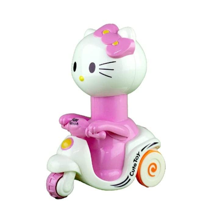 Plastic Unbreakable Press and Go Kitty Toy | Age : 6 Months+