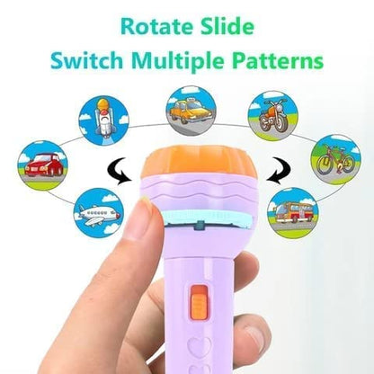 Flashlight Projector for Kids | Educational | Learning | Age : 12 Months+