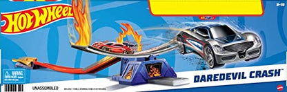 Hot Wheels Daredevil Crash Trackset | Age :  3 Years + by Mattel