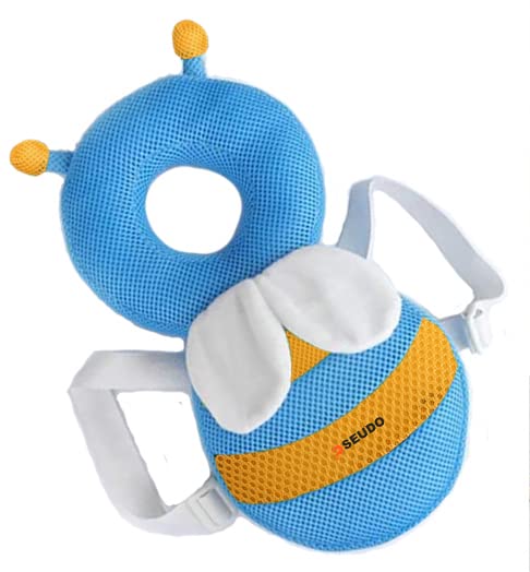 Baby Head Back Safety Protector Pad | Cushion Pillow with Strap | Age : 0-3 Years