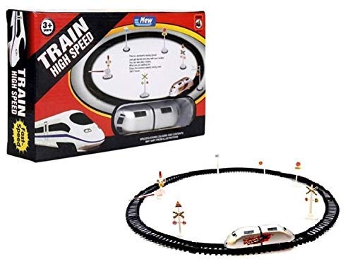 High Speed Big Train Play Set | Battery Operated | Light and Sound - Track Length 180 cm | Age: 1 Years+