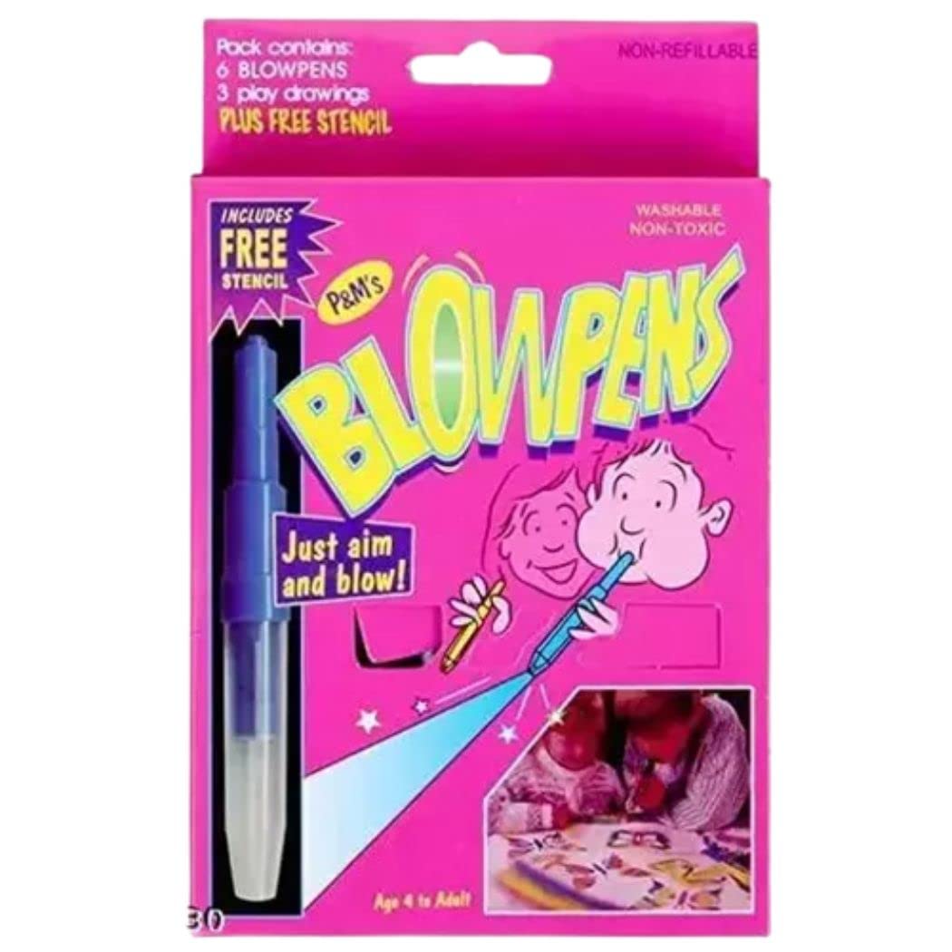 Magic Blow Pens Set of 6 Pc Set | Age