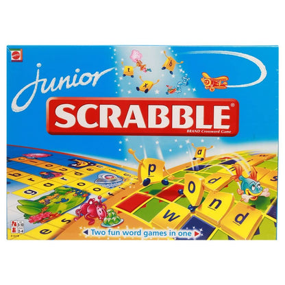 Junior Scrabble Crossword Game for Kids | Age :  3 Years + by Mattel