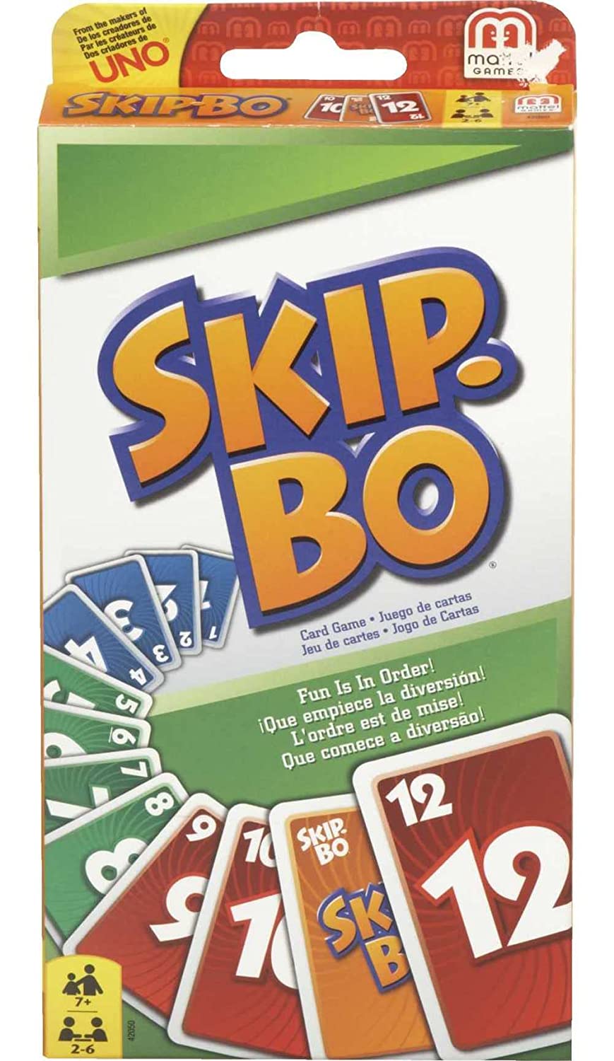 Skip-Bo Card Game for Kids | Age :  7 Years + by Mattel