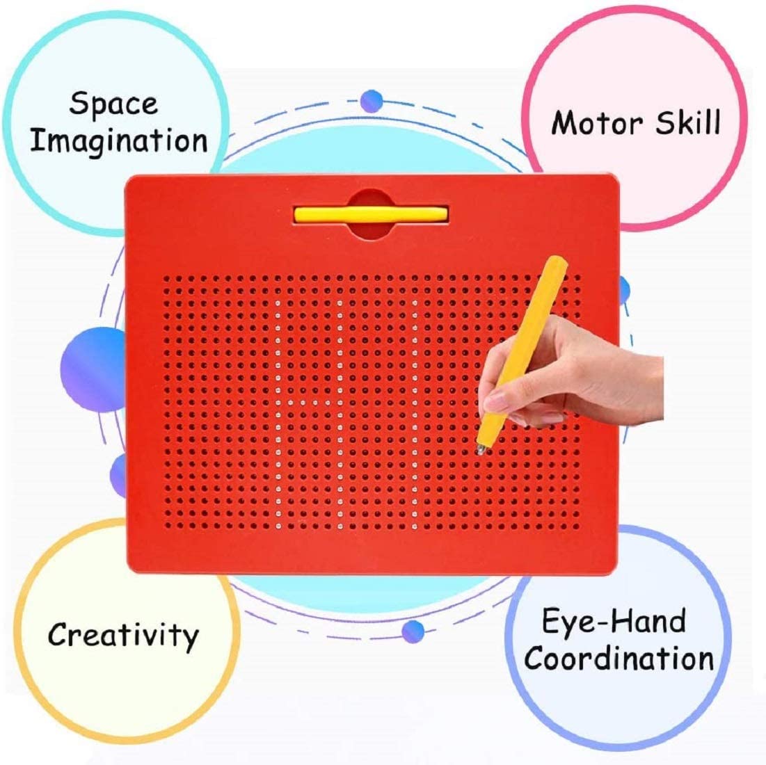 Magnetic Drawing Board | Educational Toy | Magnetic Balls | Age : 3 Years +