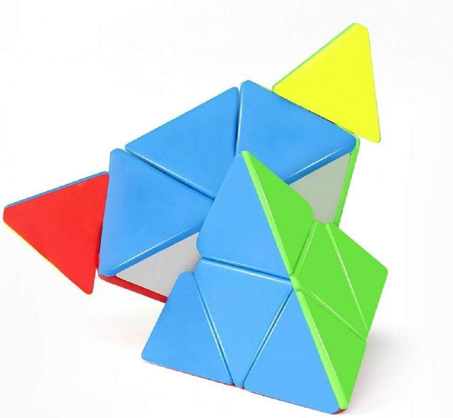 Speed Pyramid Cube | Brainstorming Puzzle Cubes Game Toy | Age : 2 Years+