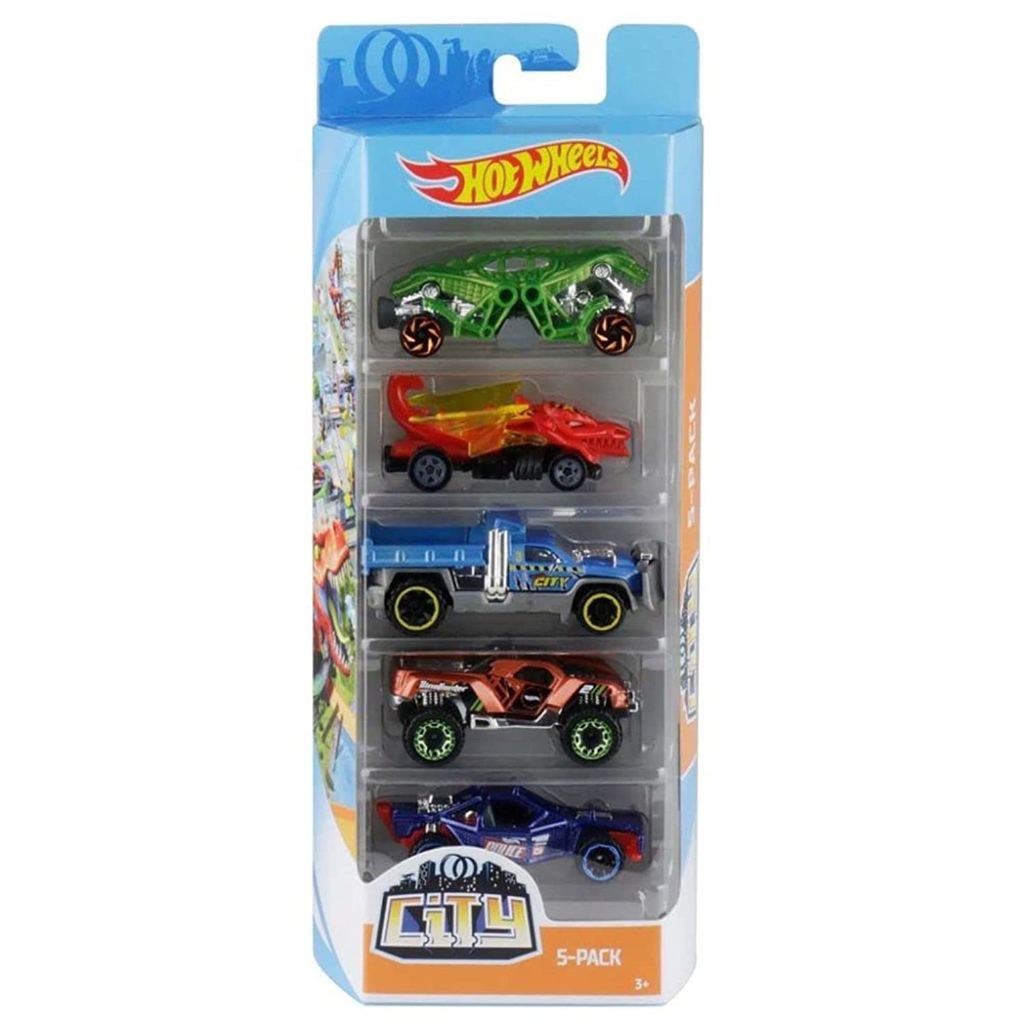 Hot Wheels 5-Car Pack | Age :  3 Years + by Mattel