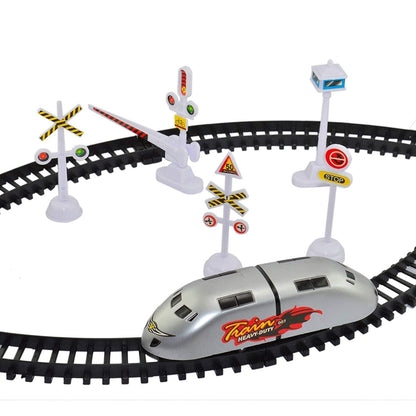 High Speed Big Train Play Set | Battery Operated | Light and Sound - Track Length 370 cm | Age: 3 Years+