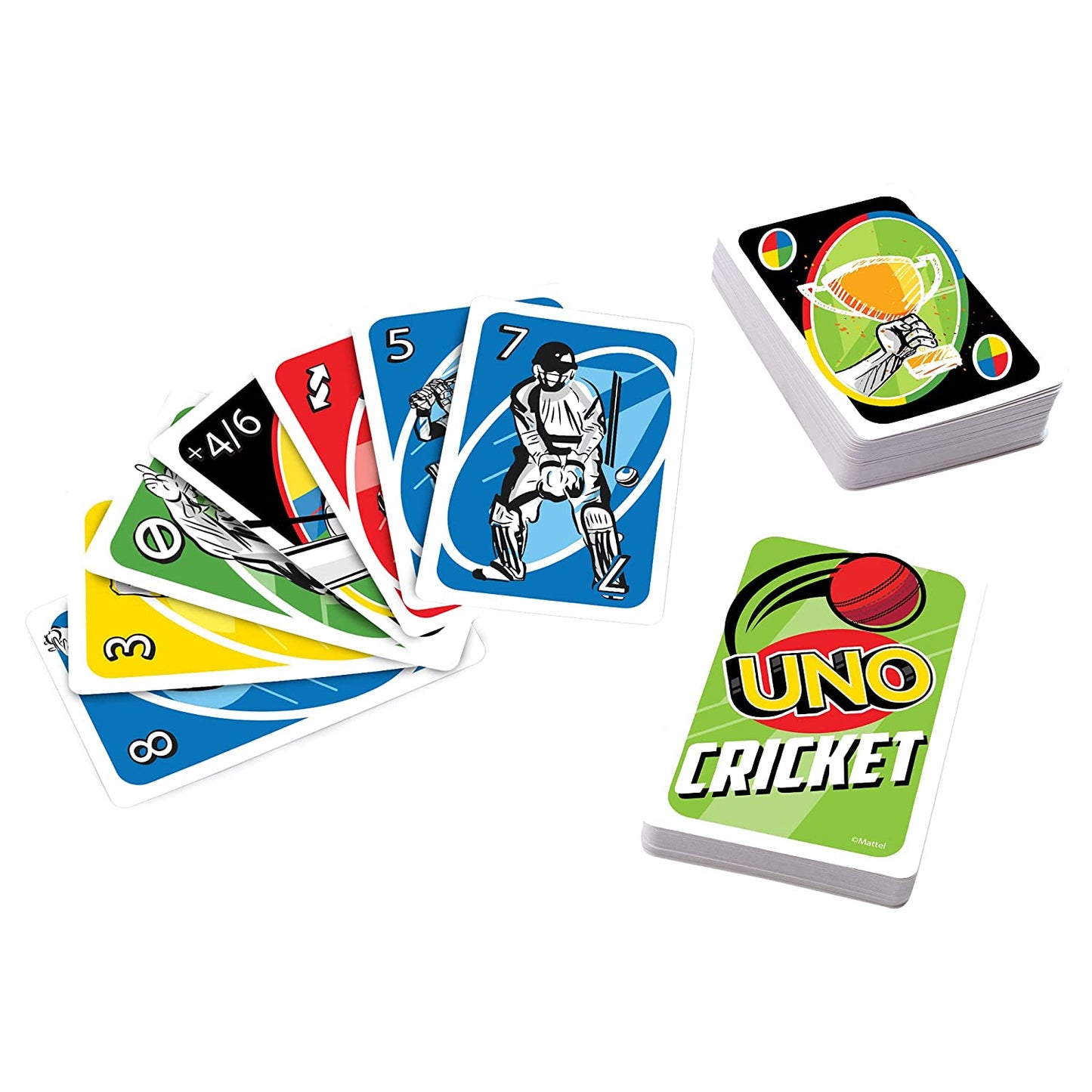 UNO Cricket Card Game | Age :  7 Years + by Mattel