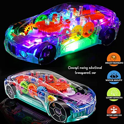 Gear Concept Racing Car | 3D Flashing Lights | Age : 1 years +