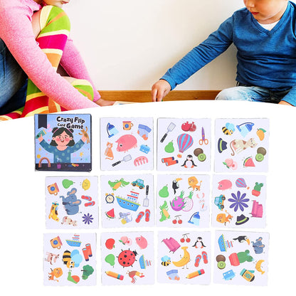 Flip Card Game | Matching Card Games | Simple Rules | Memory Game | Age : 12 Months +