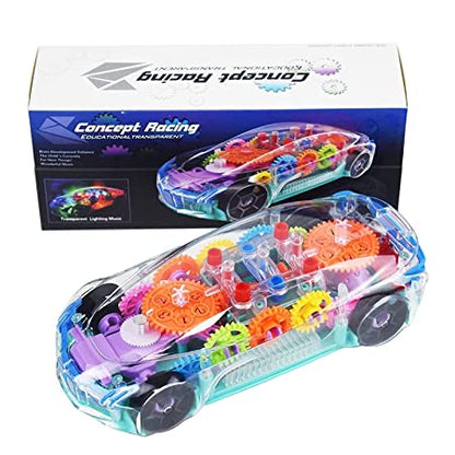 Gear Concept Racing Car | 3D Flashing Lights | Age : 1 years +