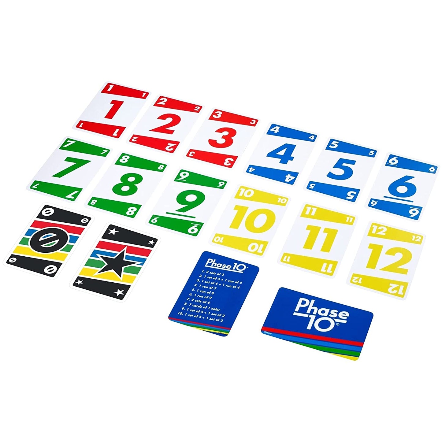 Phase 10 Card Game for Kid | | Age :  3 Years + by Mattel