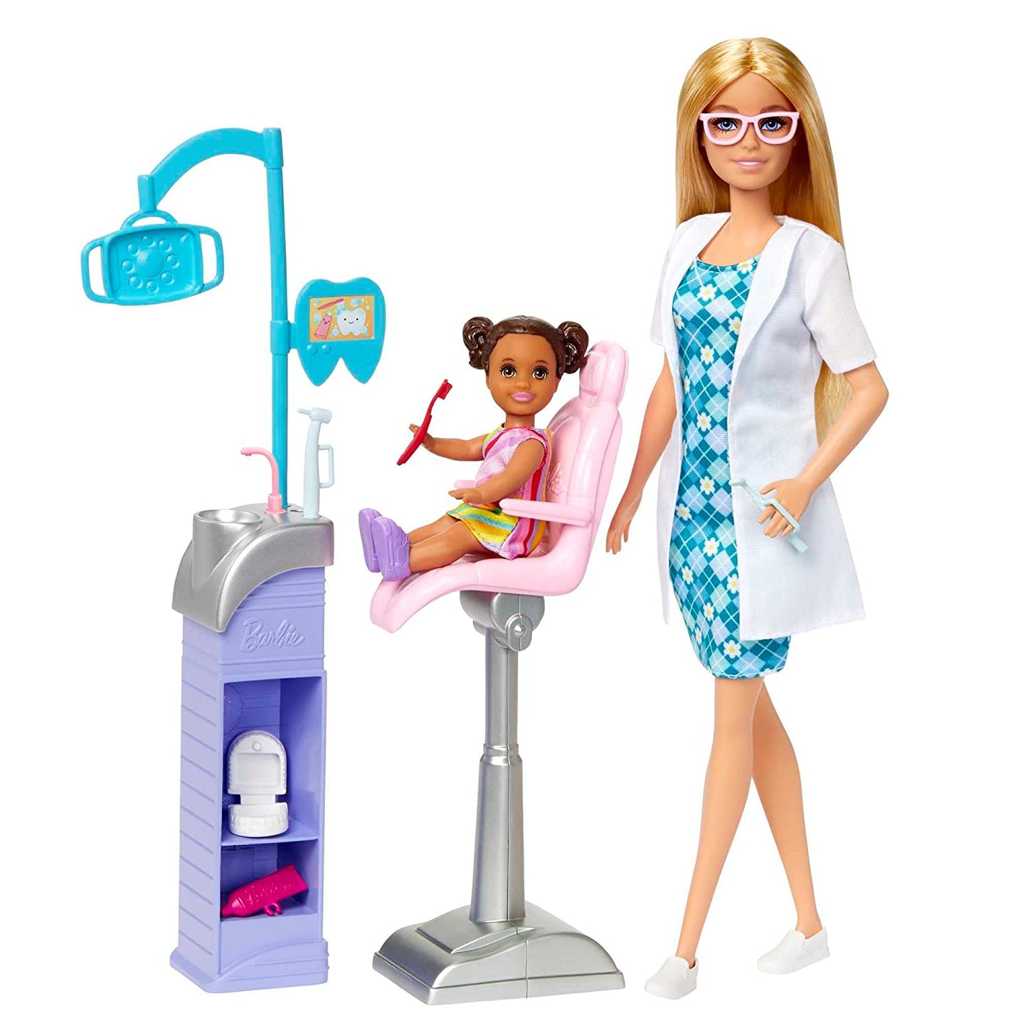 Barbie® Careers Dentist Doll and Playset with Accessories, Medical Doctor Set | Age :  3 Years + by Mattel