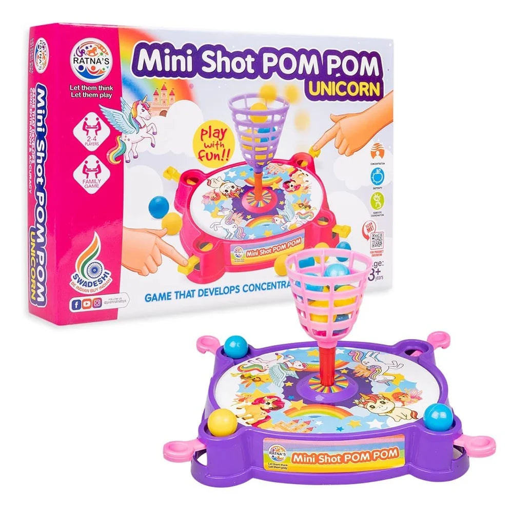 Mind Game Mini Shoot Game | Multicolor | Age : 3 Years+