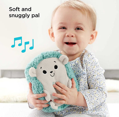 Calming Vibes Hedgehog Soother, Portable Plush Toy Sound Machine with Vibrations for Newborn Babies | Age :  0-3 Years + by Fisher-price