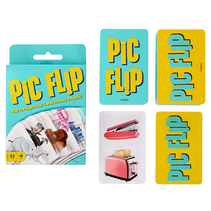 Pic Flip Card Game | Age :  7 Years + by Mattel