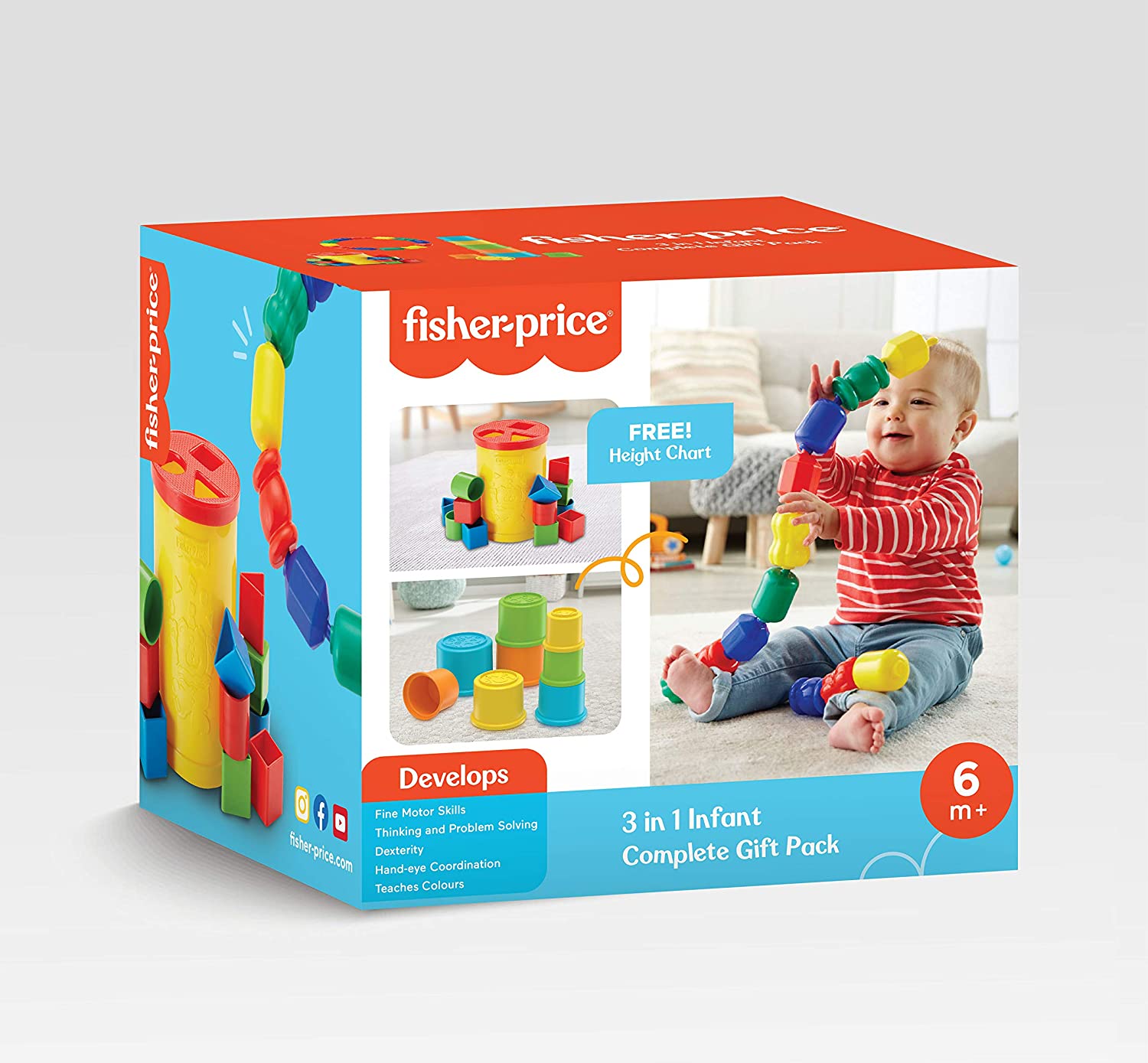 Buy Fisher Price 3-in-1 Infant Complete Gift Pack online at Best Price in India from kiddiewonderland.in. Explore Fast and free delivery across India with special discount offers. 