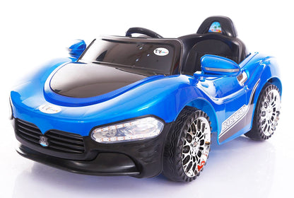 Sports Rechargeable Battery Operated | Ride-on Car | Blue | 1Year +