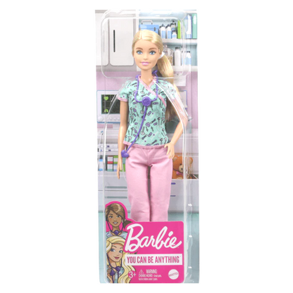 Barbie Career Nurse Doll | Age :  3 Years + by Mattel