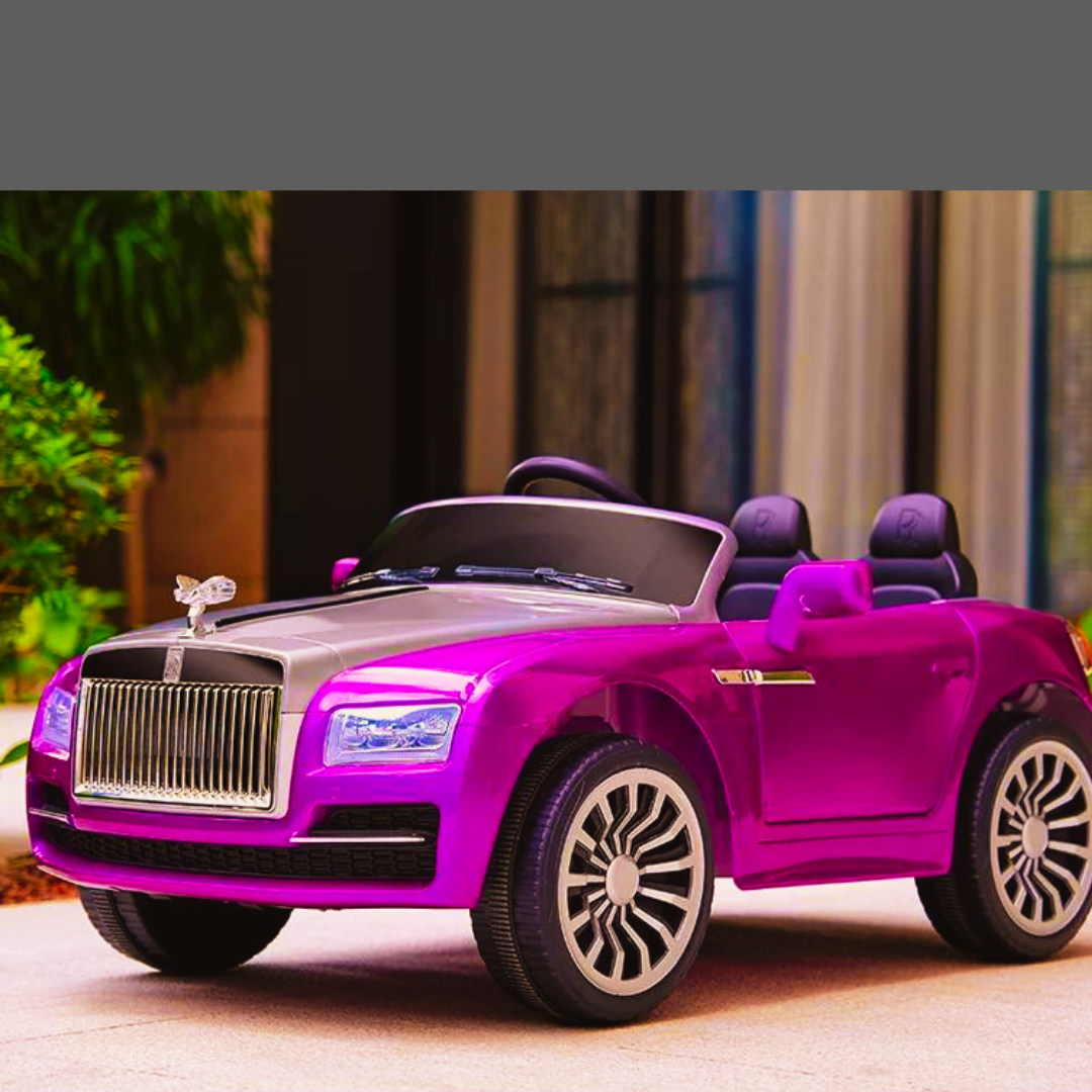 Kids Electric Car Battery Operated Children Ride On Rolls Royce  Rechargeable Battery Parent Remote Control Toddler Self Drive Babies  Kids  Infant Playtime on Carousell