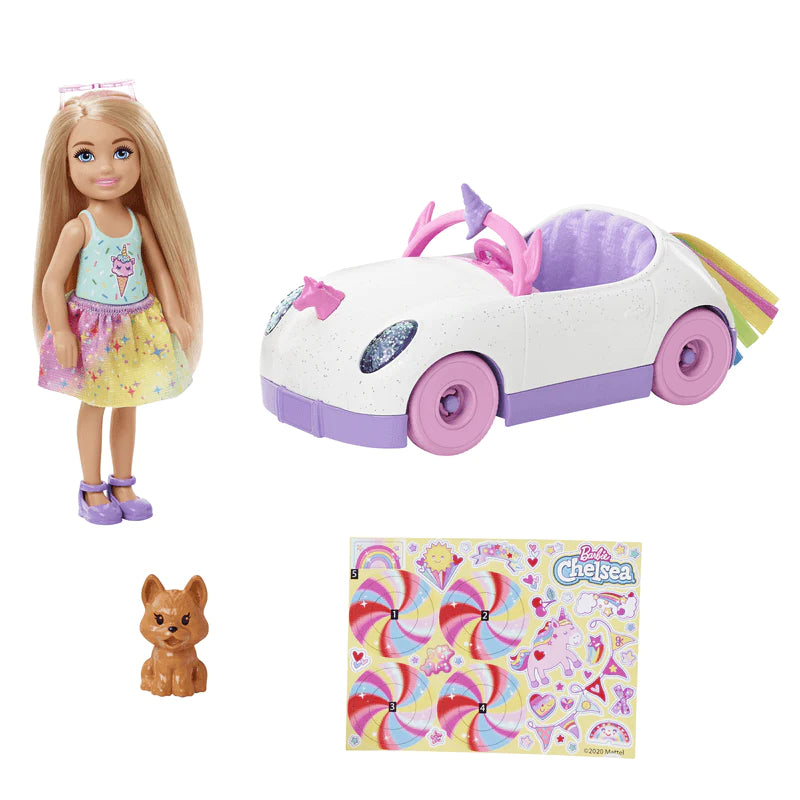 Barbie Chelsea Car Doll | Age :  3 Years + by Mattel