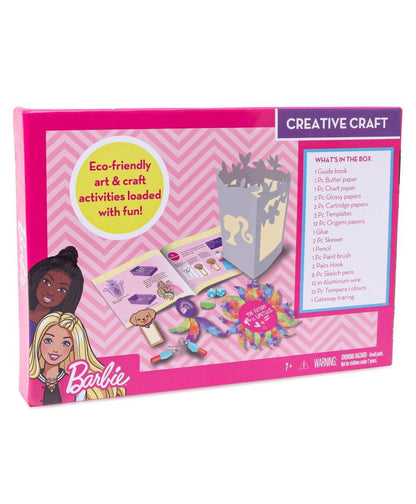 Barbie Creative Craft - Multiple Activity DIY Craft Kit For Kids | Age :  7 Years + by Mattel